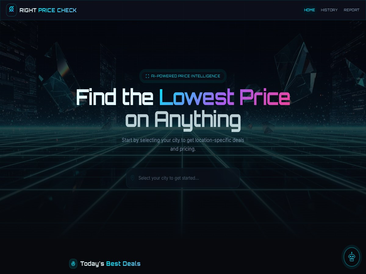 Right Price Check — project visual